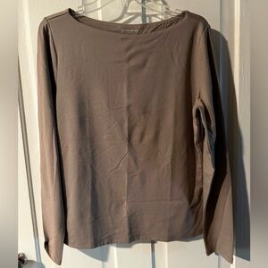 Long Sleeve Boatneck Long Sleeve Tee